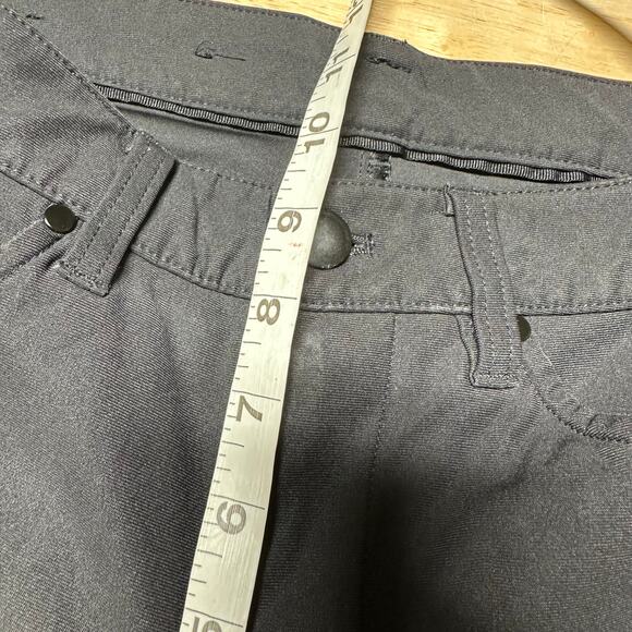 Lululemon ABC Pant Slim Warpstreme Black Men's Size 29 x 30 EUC - Picture 5 of 6